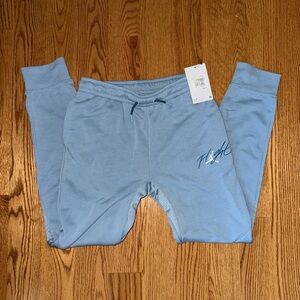 Jordan Blue Sweatpants with Tapered Legs